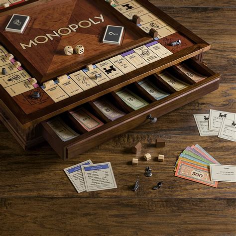 monopoly metal box|WS Game Company Monopoly Heirloom Edition, 2 to .